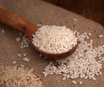 riz rond cuillère
